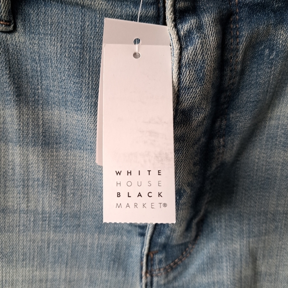 WHITE HOUSE BLACK MARKET THE EVERYDAY SKINNY JEAN SIZE 8 - Picture 6 of 7